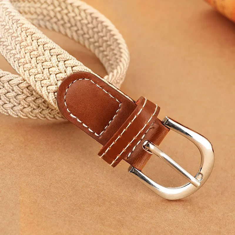 Unisex Elastic Woven Belt