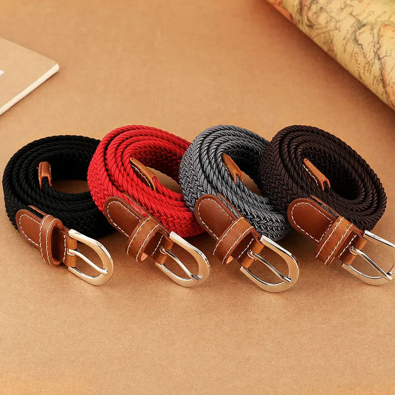 Unisex Elastic Woven Belt
