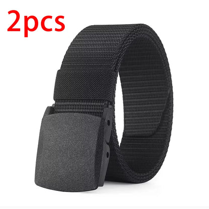 Unisex Tactical Nylon Canvas Belt