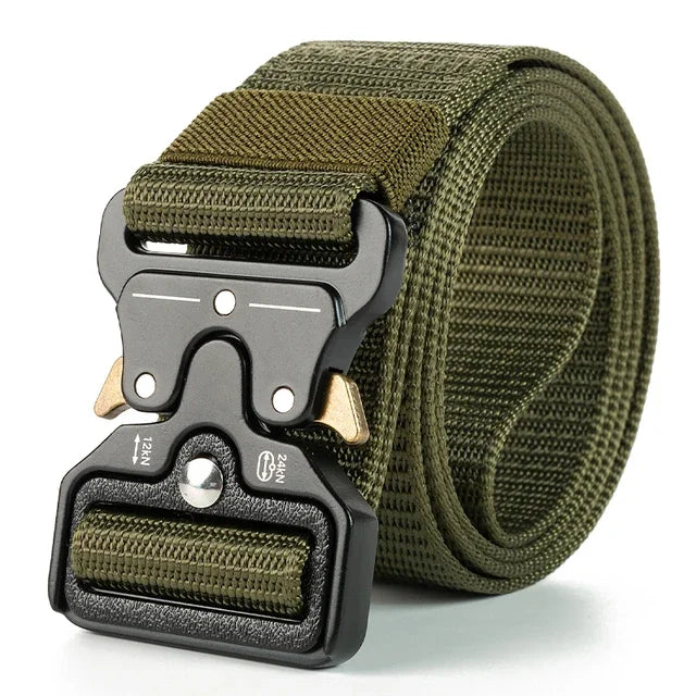 Unisex Tactical Canvas Belt