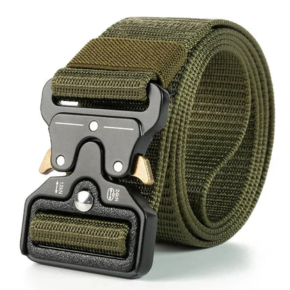 Unisex Tactical Canvas Belt
