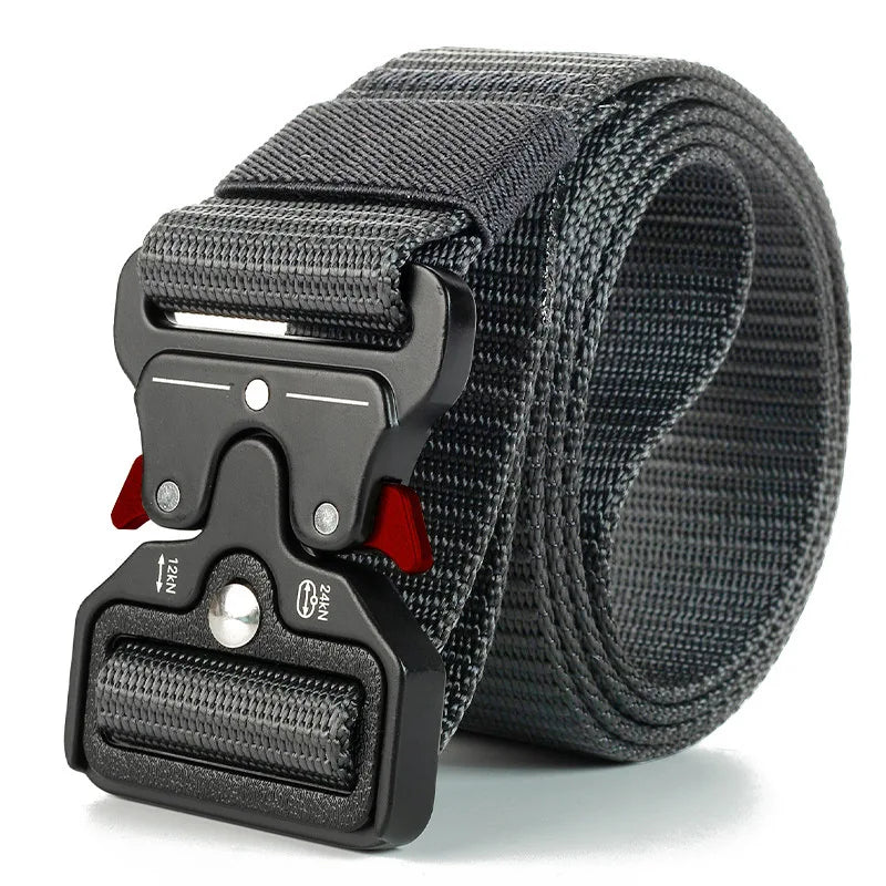 Unisex Tactical Canvas Belt