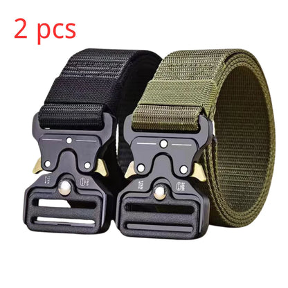 Unisex Tactical Canvas Belt