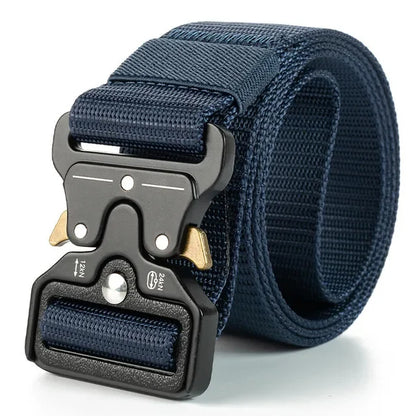 Unisex Tactical Canvas Belt