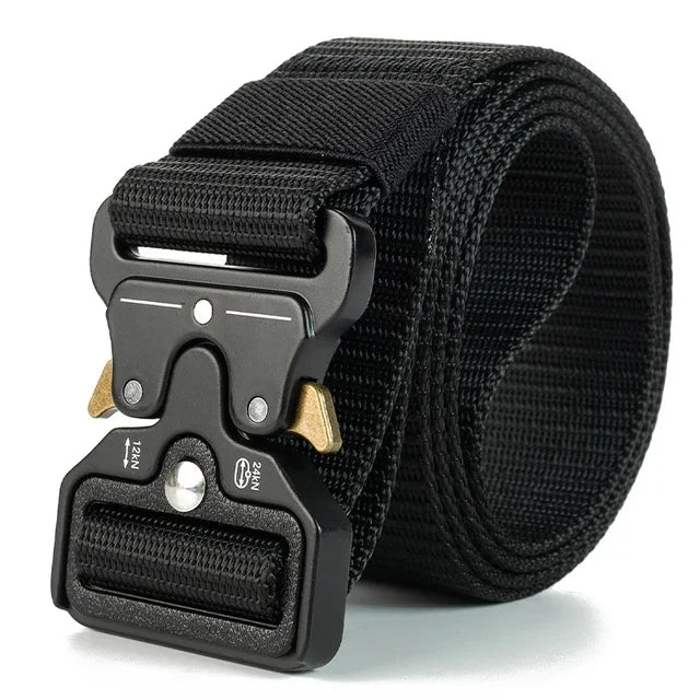 Unisex Tactical Canvas Belt