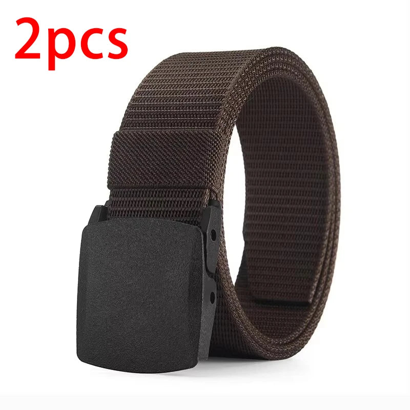 Unisex Tactical Nylon Canvas Belt