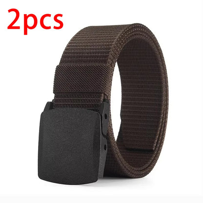 Unisex Tactical Nylon Canvas Belt