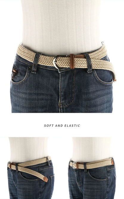 Unisex Elastic Woven Belt