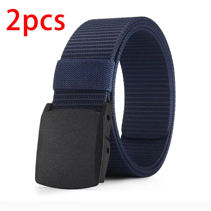Unisex Tactical Nylon Canvas Belt