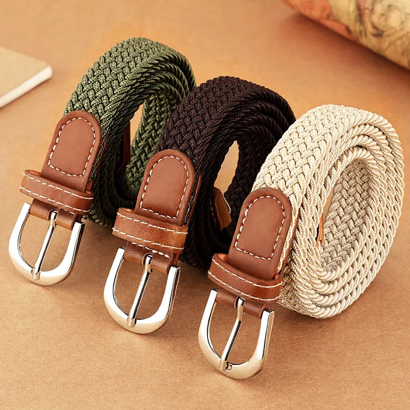 Unisex Elastic Woven Belt