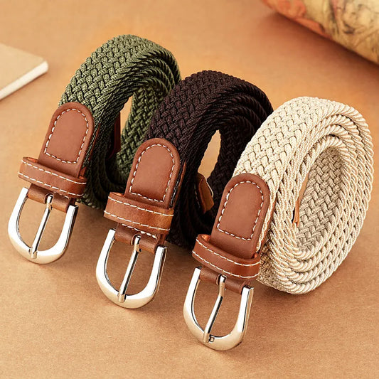 Unisex Elastic Woven Belt