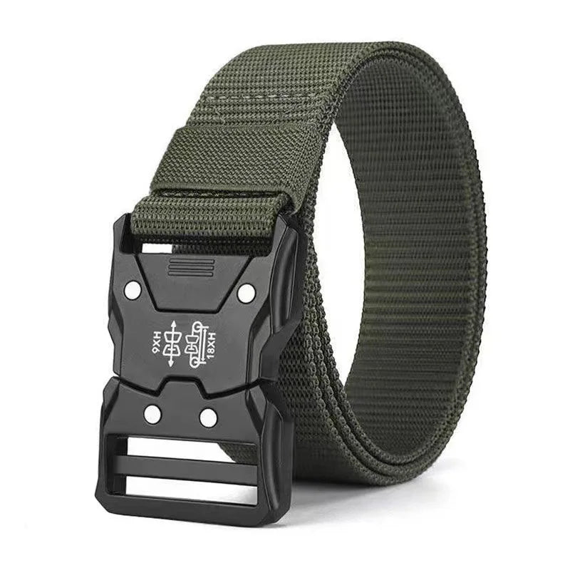 Unisex Tactical Canvas Belt