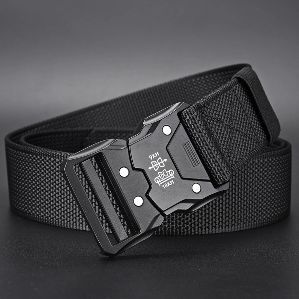 Unisex Tactical Canvas Belt