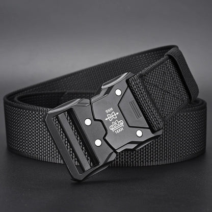 Unisex Tactical Canvas Belt
