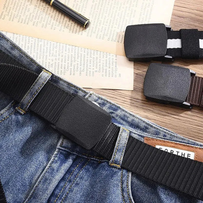Unisex Tactical Nylon Canvas Belt