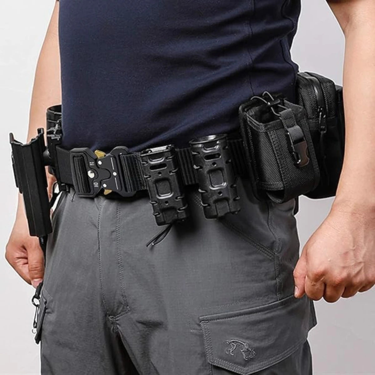 Unisex Tactical Canvas Belt