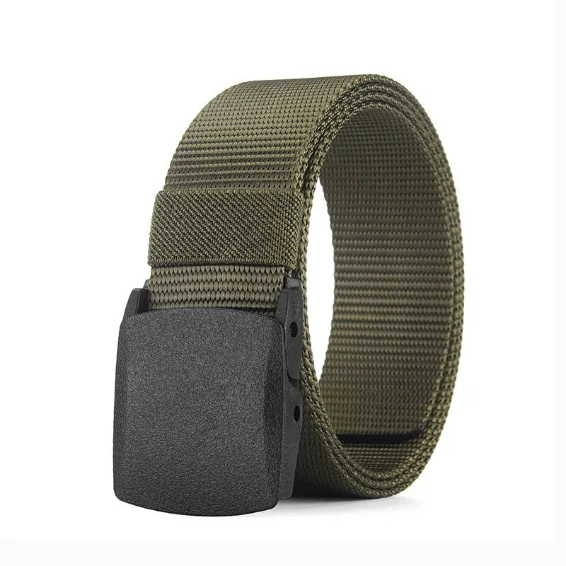 Unisex Tactical Nylon Canvas Belt