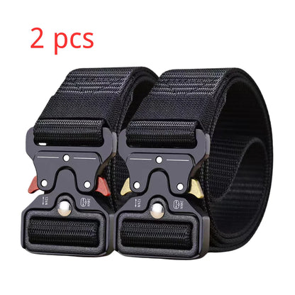 Unisex Tactical Canvas Belt