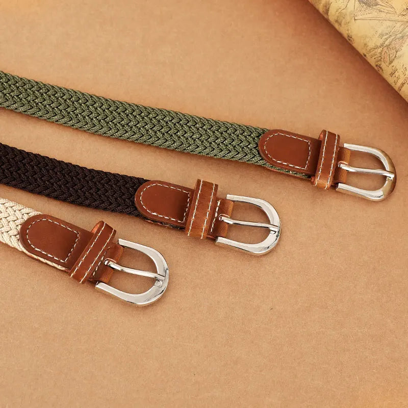 Unisex Elastic Woven Belt