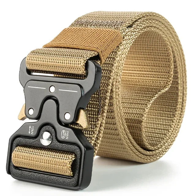 Unisex Tactical Canvas Belt