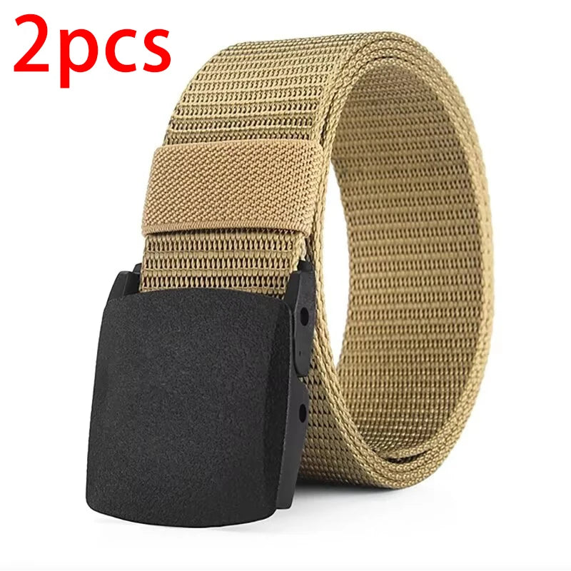 Unisex Tactical Nylon Canvas Belt