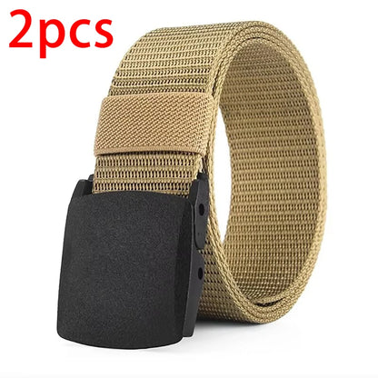 Unisex Tactical Nylon Canvas Belt