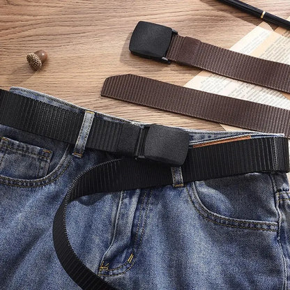 Unisex Tactical Nylon Canvas Belt